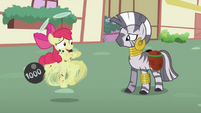 Apple Bloom about to run away S2E06