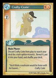 Crafty Crate demo card MLP CCG