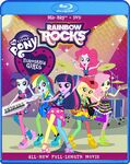 Equestria Girls Rainbow Rocks Blu-ray cover