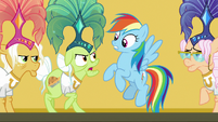 Granny Smith yelling at Rainbow Dash S8E5