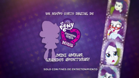 Pinkie Pie's Slumber Party - Rarity intro (European Spanish) EGM3