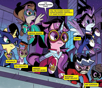 Power Ponies ID Annual 2014