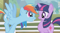 Rainbow Dash "you gotta take me!" S1E03