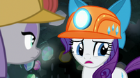 Rarity caught off-guard by Maud's comment S7E4