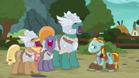 Rockhoof looking humiliated S7E16