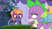 Spike batting eyelashes S5E10