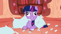 Twilight Sparkle derping from the pillow fight S1E8