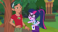 Twilight Sparkle whispering "I know" EG4