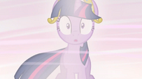 Twilight looking scared S3E13