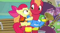 Apple Bloom and Big Mac scared S4E09