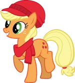 Applejack Hearth's Warming Eve Card Creator.png (520 KB) From the Flash game Card Creator.