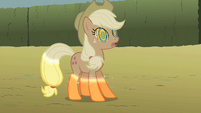 Applejack turns colorless S2E01