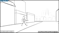 EG3 animatic - Sunset walking through the city