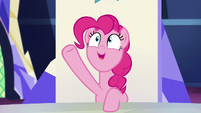 Pinkie "my most happy-tacular party ever!" S5E11