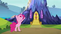 Pinkie explains how the castle appeared S7E4
