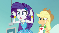 Rarity shouting at someone off-screen EGROF