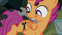 Scootaloo with wrench 'cutie mark' S3E04