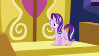 Starlight Glimmer realizes the castle doors are locked S6E25