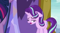 Starlight Glimmer sad "so we left" S6E25