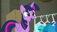 Twilight Sparkle --guess I have to start over!-- S6E9