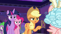 Applejack "you can drop the act" S8E26