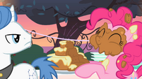 Pinkie Pie covered in Chocolate Cake S2E9