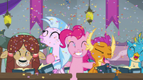 Pinkie Pie laughing with her students S8E1