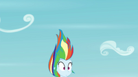 Rainbow Dash falls out of the sky EG3
