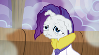 Rarity with a wrinkly face S6E10