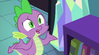 Spike "maybe you should get her a card" S7E1