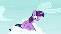 Twilight "almost slammed into that" S4E21