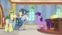 Twilight "these two are up to something" S8E16