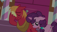 Big Mac face-hoofs; Sugar Belle hangs her head S9E23