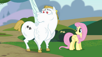 Bulk and Fluttershy hears Applejack's voice S4E10