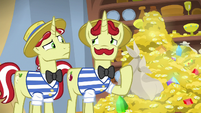 Flim and Flam looking totally clueless S8E16