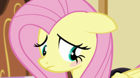 Fluttershy blushes with embarrassment S5E21