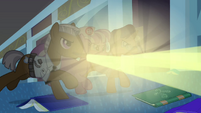 Hospital staff chasing Rainbow Dash S2E16