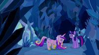 Cadance proves herself to Twilight.