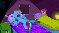 Snoring Rainbow Dash S03E06