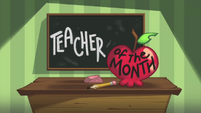 Teacher of the Month title card MLPS3