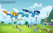 Wonderbolts flying promotional S4E10