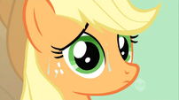 Applejack sweaty S02E14