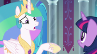 Celestia "are you certain it's wise?" S8E7