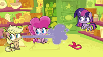 Rarity dashing out of the pantry PLS1E5b