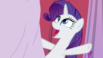 Rarity emphasizes "big and bold!" S6E14