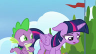 S9E26 Twilight smutna po rozmowie z RD