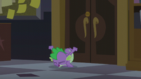 Spike about to explode in anger S5E10