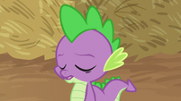 Spike sighing heavily S8E10