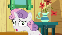 Sweetie Belle in derp-eyed confusion S6E19