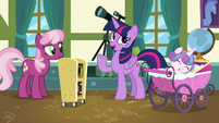 Twilight "didn't think the foals would be interested" S7E3